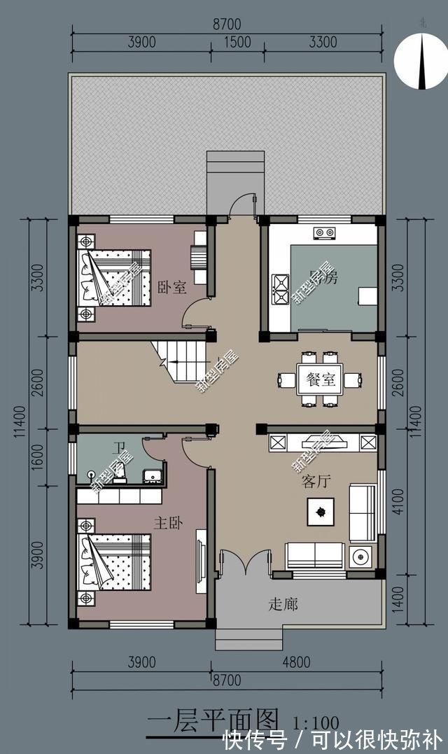 占地面积|10套中式别墅图纸分享，多少人梦寐以求的家，最后两套造价超百万