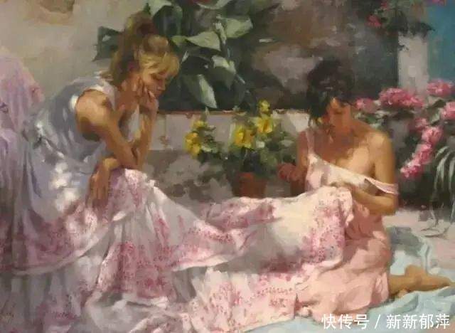 衬布#这位老画家笔下的人物身材,女人看了都羡慕!