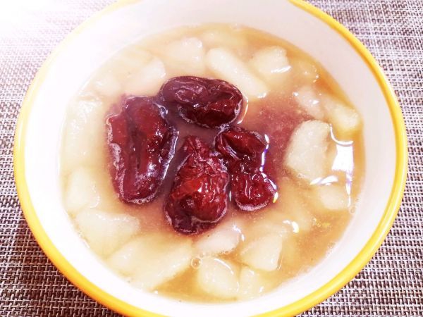 红枣雪梨|红枣雪梨西米羹