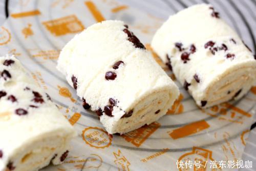 简单|红豆裹进面团,擀一下卷一卷,上锅一蒸美味即成,香甜好吃又简单