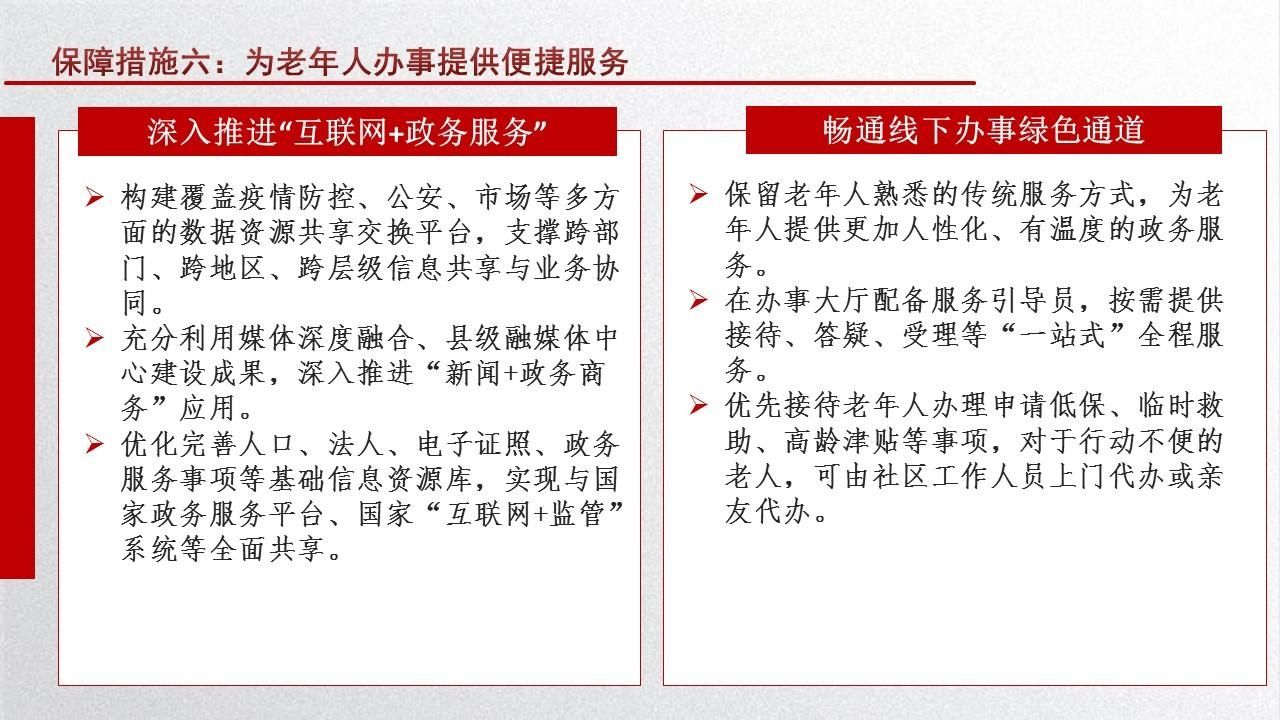 一图读懂：青海省切实解决老年人运用智能技术困难兜底保障方案