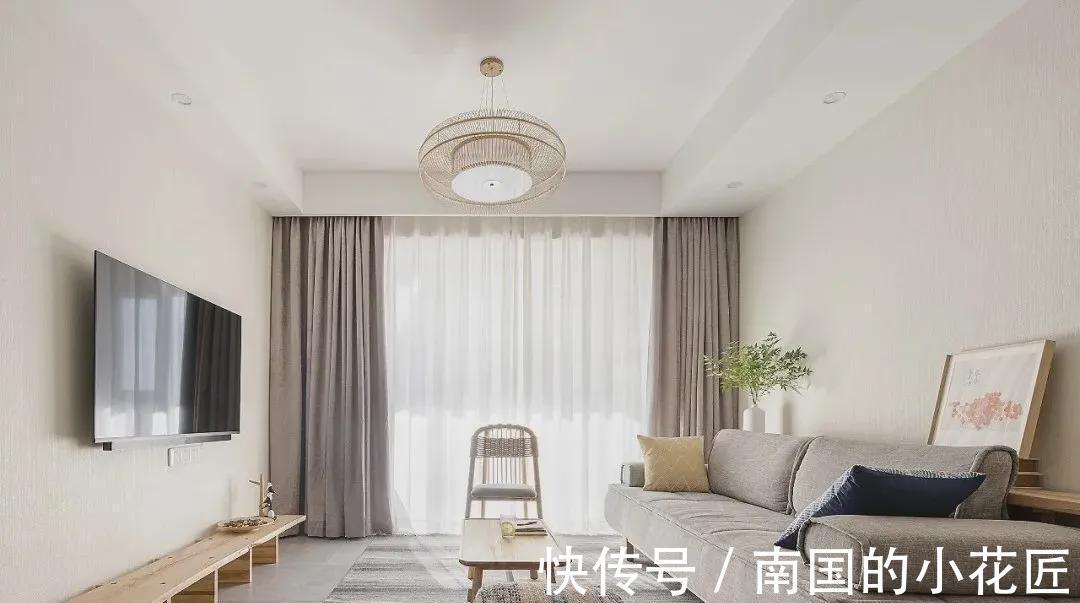 齐家云云|95㎡小三室装修,自然朴实,通透显大的技巧在这里