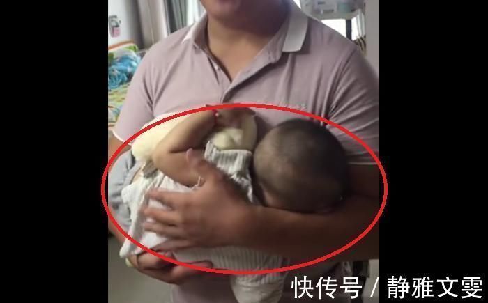 小宝宝|宝爸哄孩子的招数,妈妈笑到肚子疼,宝宝“骗人”的技术真高