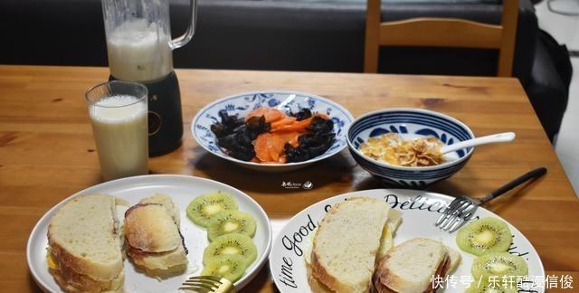 两口子的6天早餐,做法简单又好吃,吃得舒服,自律的生活很美好