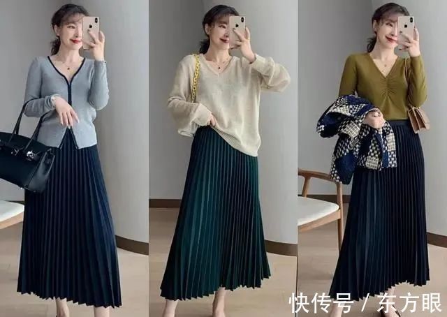 秋天 40岁女人秋季穿搭示范，用基础款打造出优雅知性的OL风，气质爆表