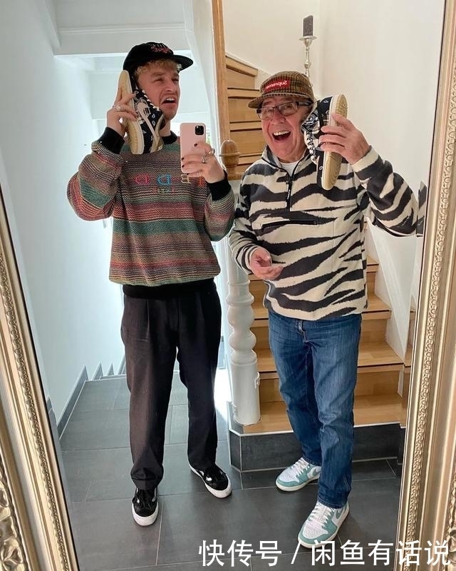 穿衣|国外75岁老头真时髦,靠模仿明星穿衣吸粉百万,帅成了街头风景