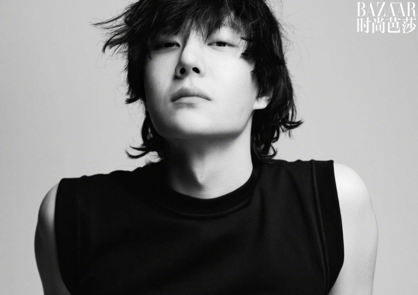 231211 王一博2024年《时尚芭莎》开年封面大放异彩,自然魅力引粉丝狂潮 360娱乐,你开心就好