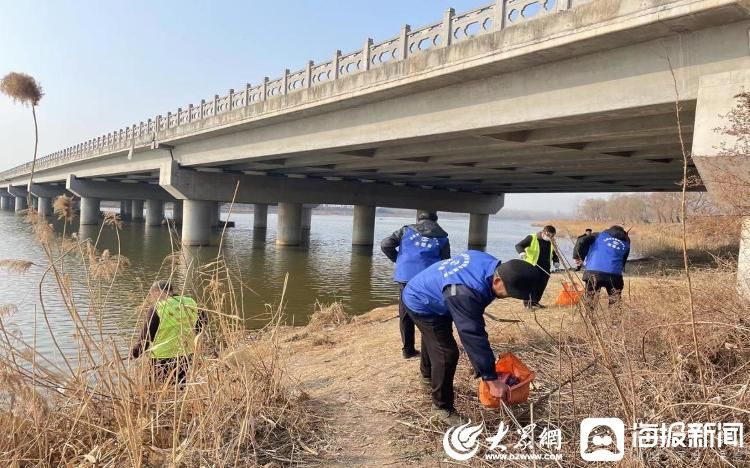 潍坊青州：黄楼街道开展“清理河道垃圾，守护绿水青山”活动