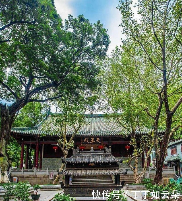  古庙|海创寺，楼下的一座古庙