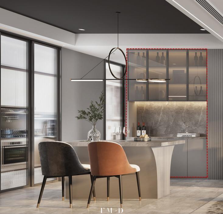 新中式|130㎡+顶楼54㎡的顶复式,没有红木与雕花的新中式,依然美到心底