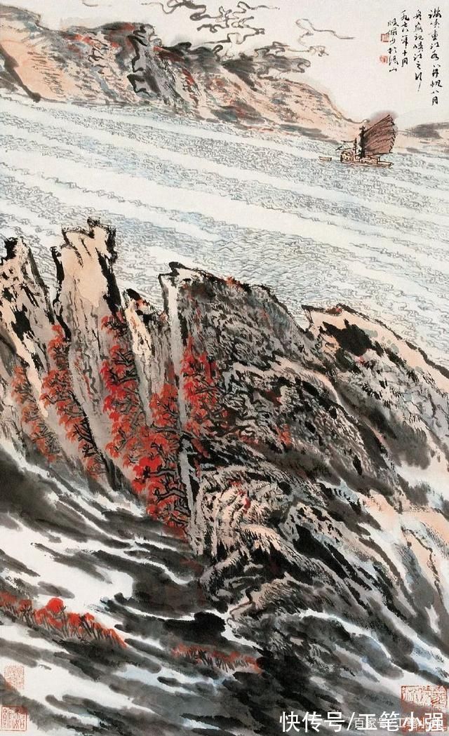 山水&使动者益动,静者益静。陆俨少山水作品欣赏