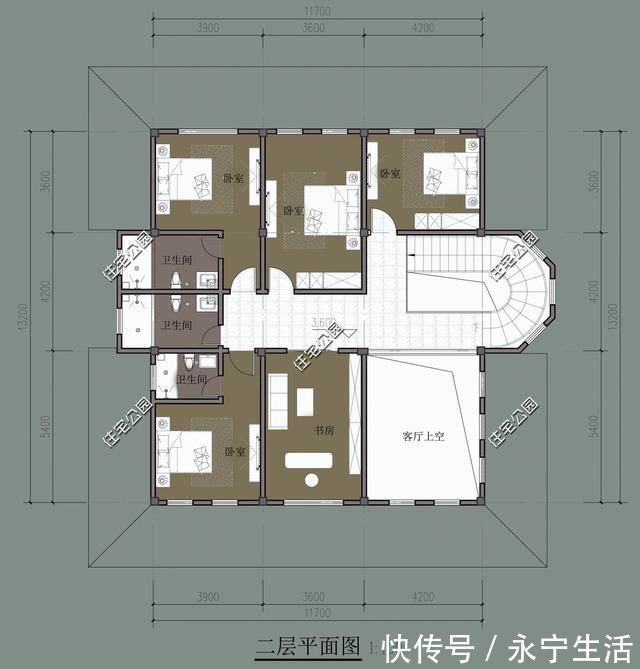 建筑|农村建房没有堂屋,那还怎么住人8套带堂屋户型30万就能盖