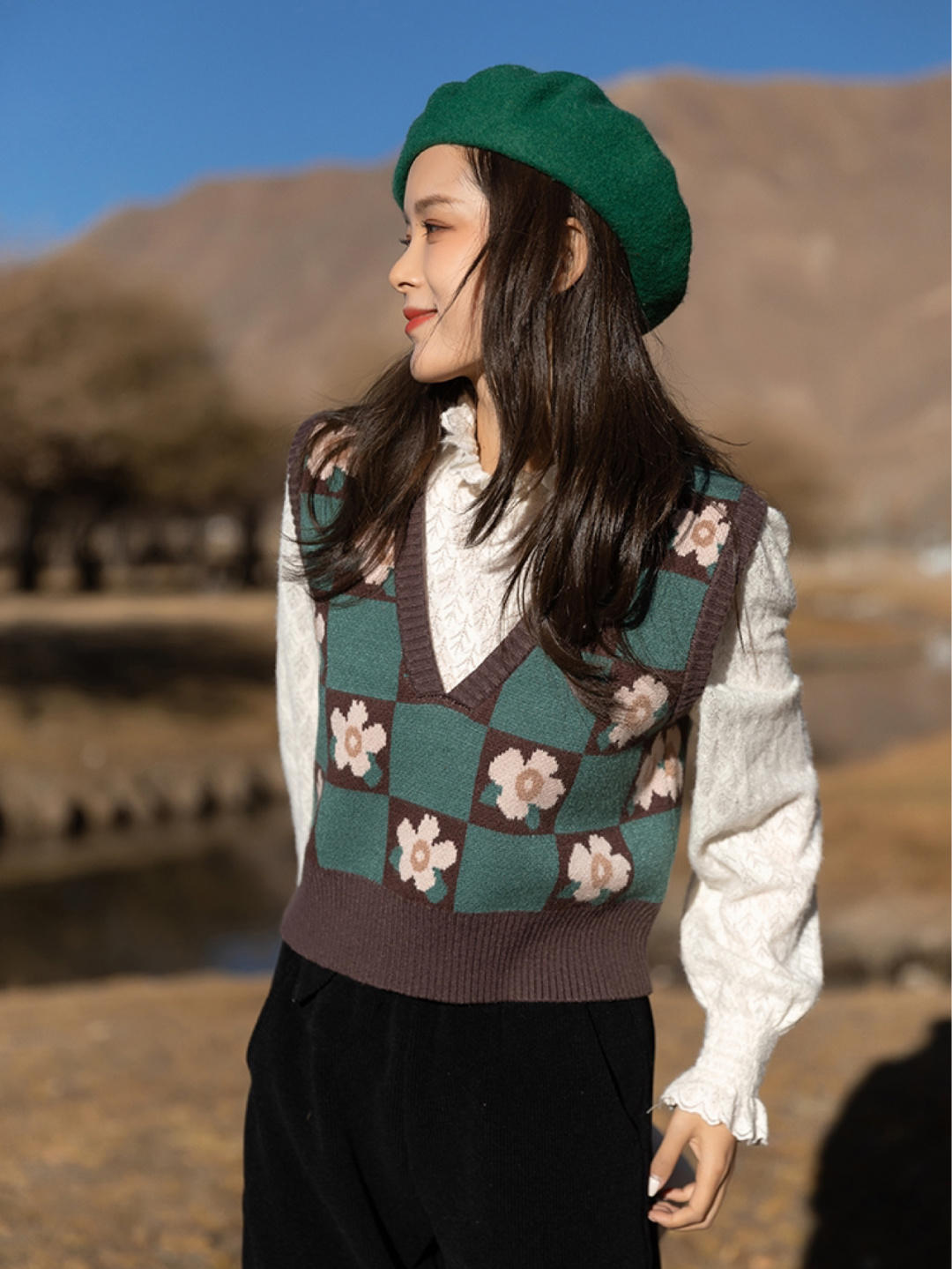 冬天|这个冬天还只会穿羽绒服?一件棕色大衣完全就能够搞定这个冬天,让你穿出女神范!