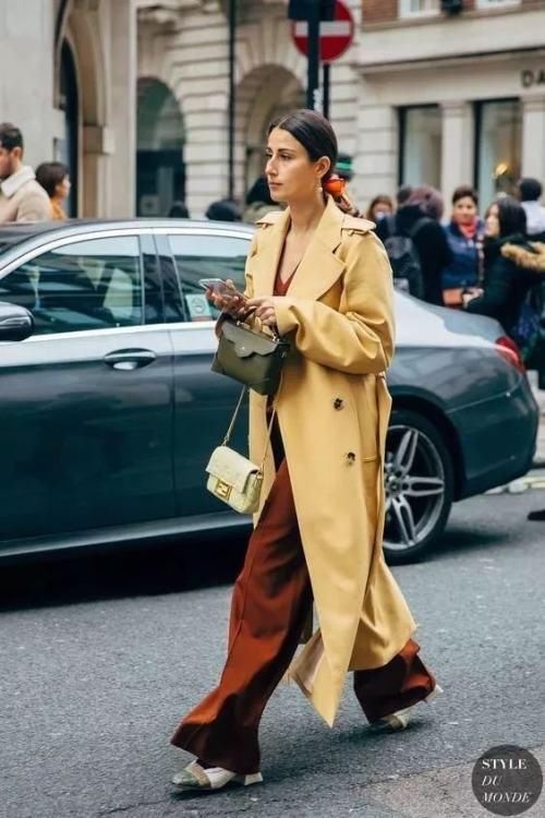 长外套+阔腿裤火了！太美太气质，小个子也能穿！