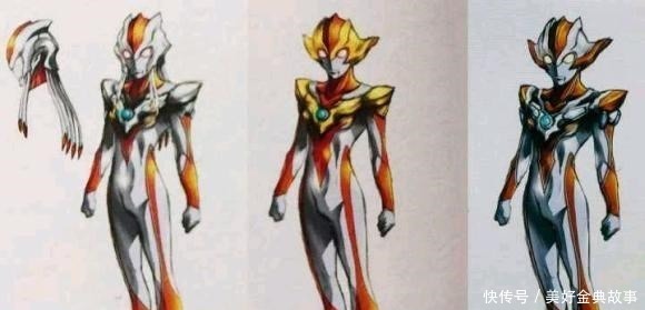 奥特曼|新生代奥特曼设计图极恶贝利亚最为还原，格丽乔废案还有小辫子