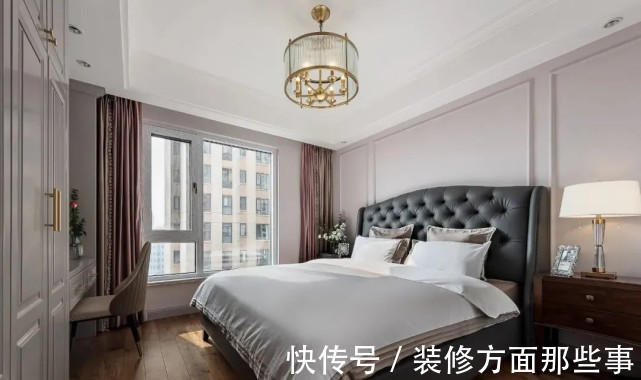 卧室|177平美式风三居室特别敞亮大气，亲朋好友都很羡慕