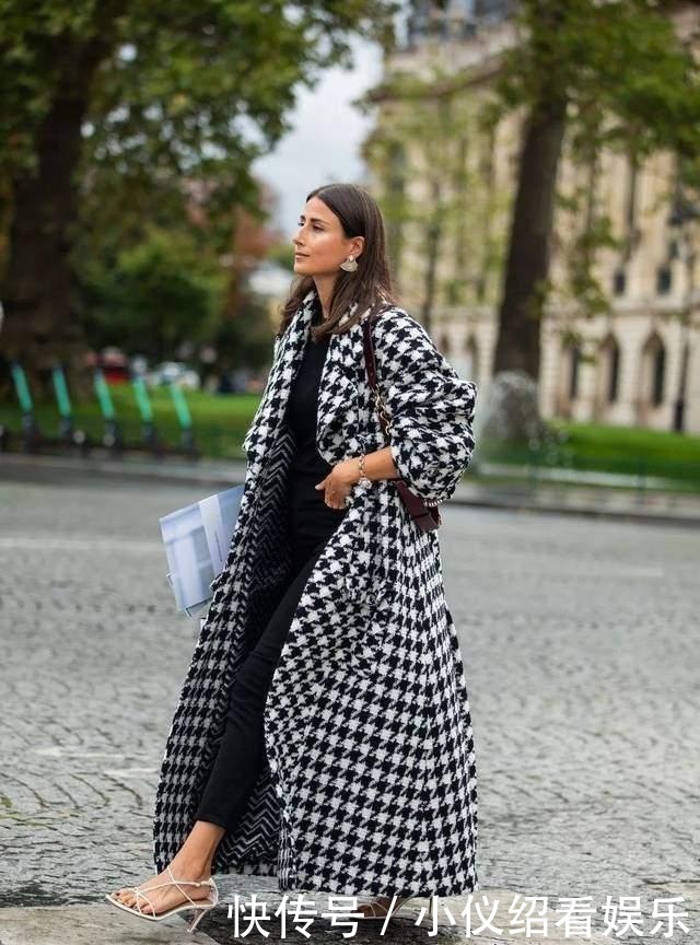 大衣|秋冬大衣怎么挑?建议多穿“格子大衣”,优雅复古还不易撞衫