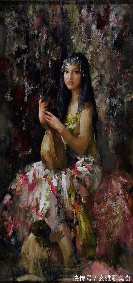 尼古拉&俄罗斯绘画大师级的素描和油画,恰到好处的美