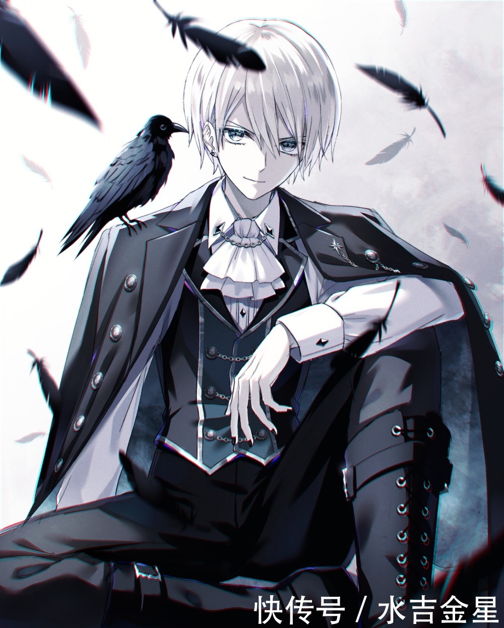 p站|【P站画师】冷色系,喜欢吗日本画师和音ハカ的插画作品