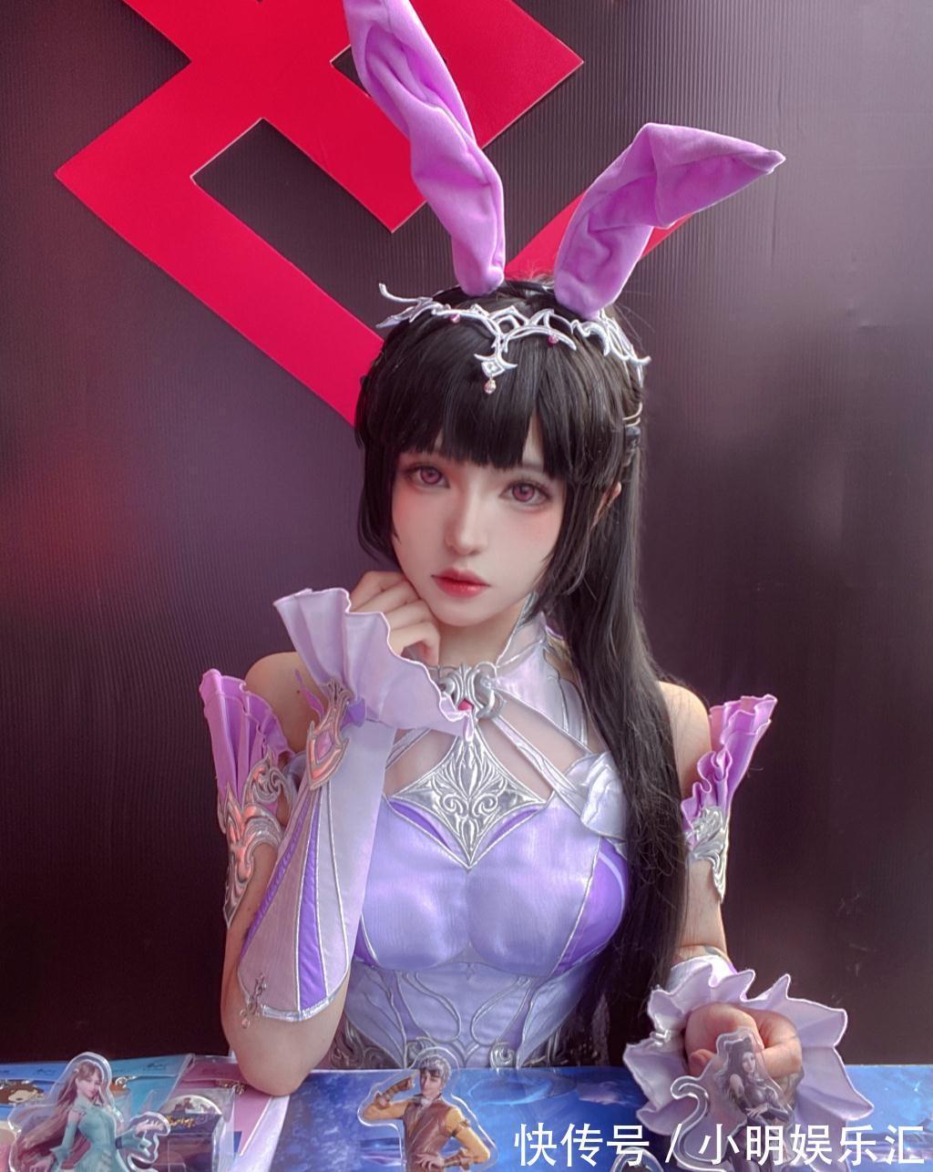 小舞|从动画中走出来的神仙cos,小舞被官方认可,云韵气质和美貌并存