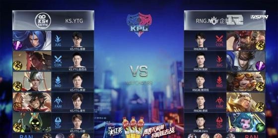 橘右京|KPL雨雨马超五连绝世惊艳全场,RNG.M零封KS.YTG
