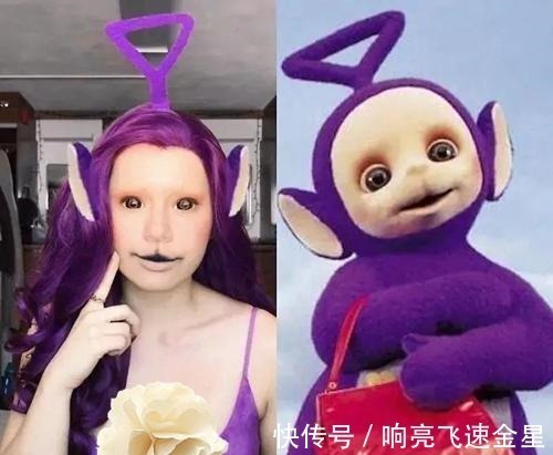 海绵宝宝|简单Cos,效果不及泰国小哥却能够给好评,天线宝宝成亮点