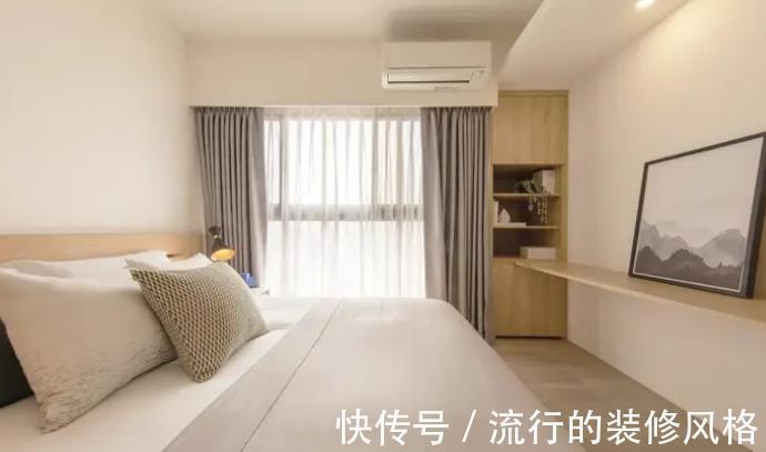 储物柜|83㎡简约风设计以温暖搭配奶茶色舒适又温馨｜小户型装修效果图