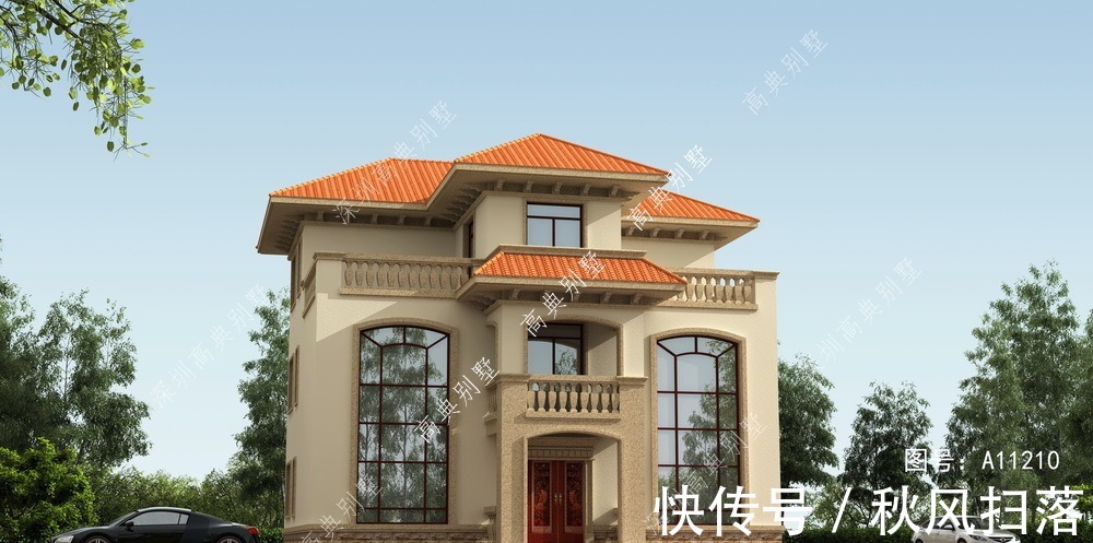 别墅|欧式三层别墅，你一见就心动，恨不得现在就开始建造
