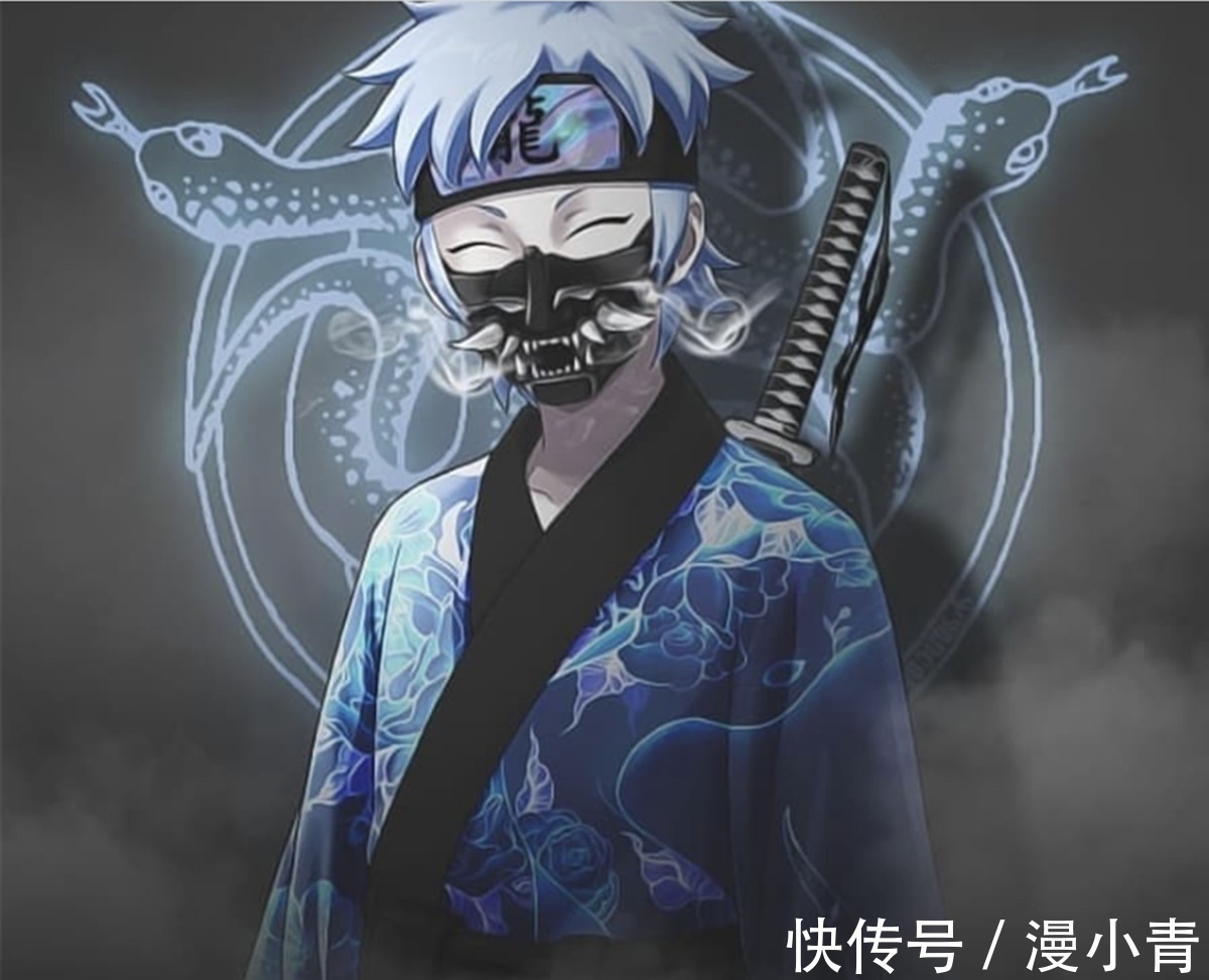 面具|《火影忍者》人物认真的模样,再搭配实力象征面具,感觉变强了