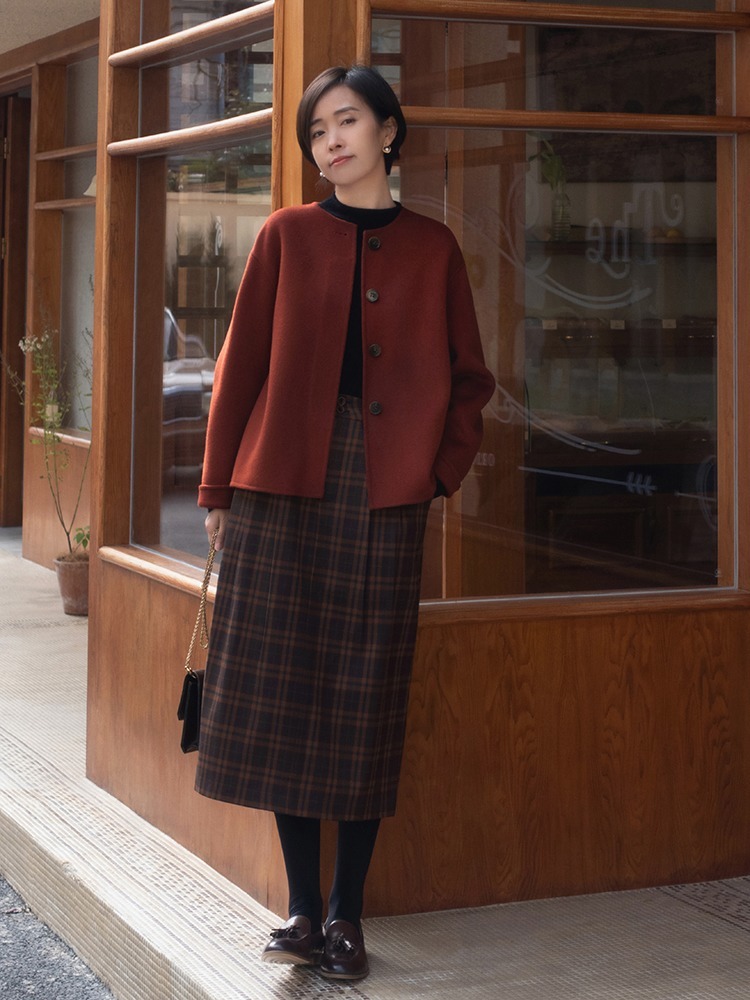 博主 今年冬天,见过世面的女人都爱“毛呢外套”,简单大气还耐看