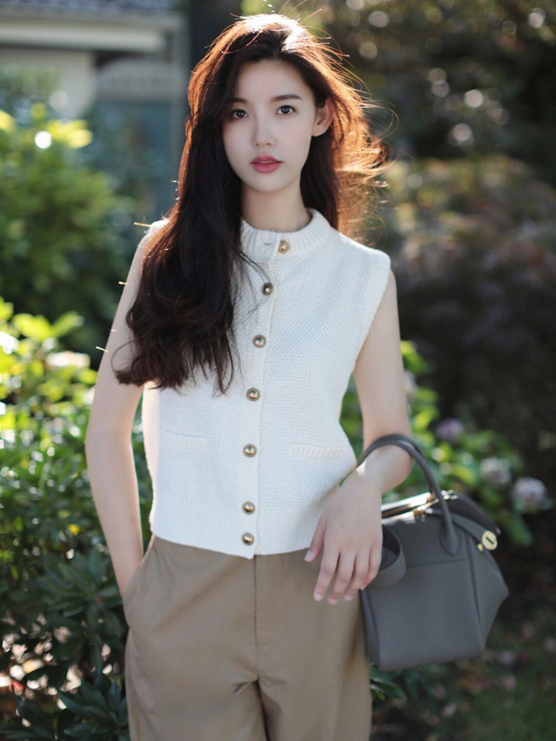 小个子|奔三奔四的女性怎么穿?“繁简结合”更时尚,太适合小个子了