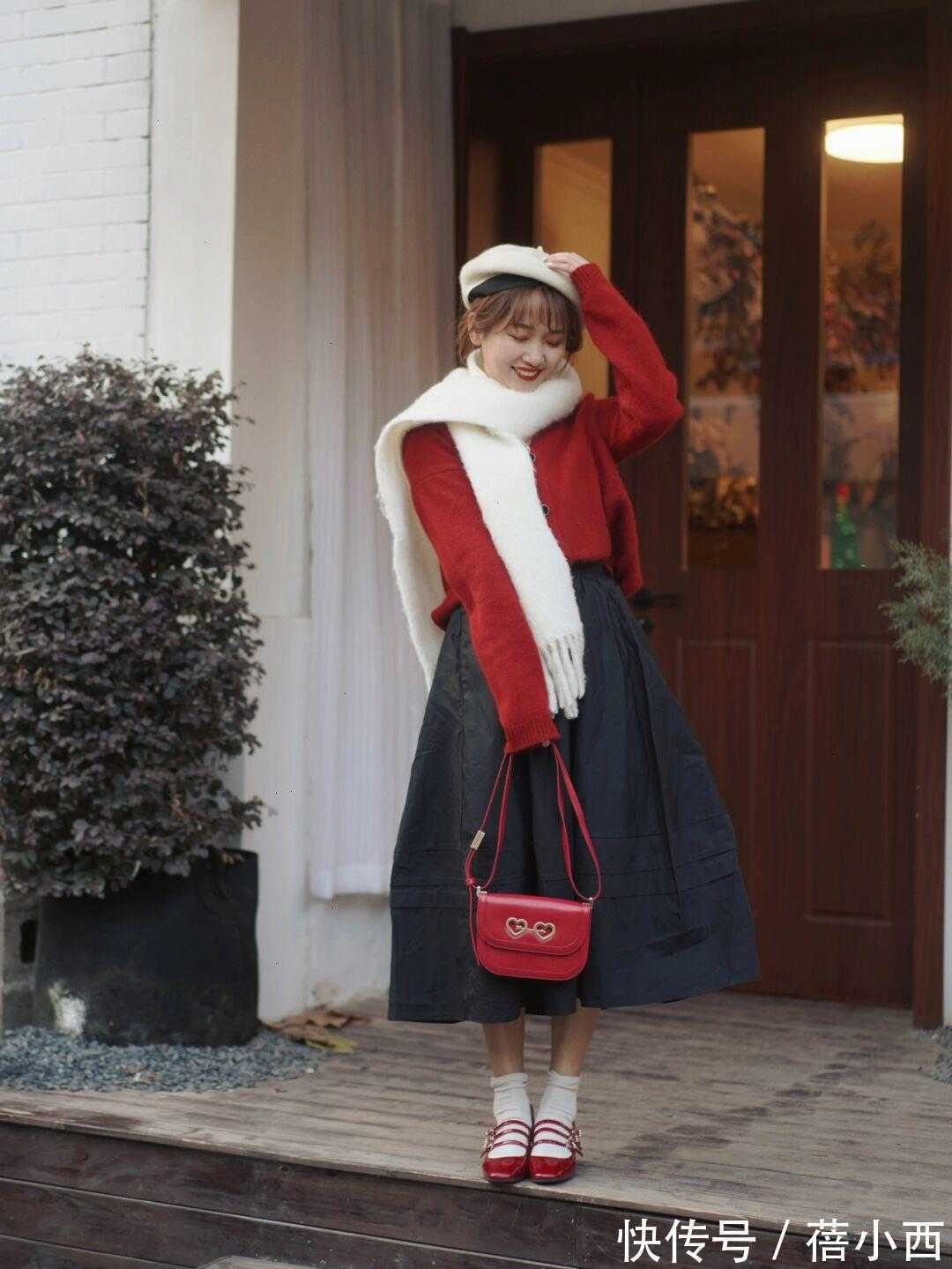 半身裙 小个子女生如何穿针织衫?这几套造型可以直接照搬,高级又优雅