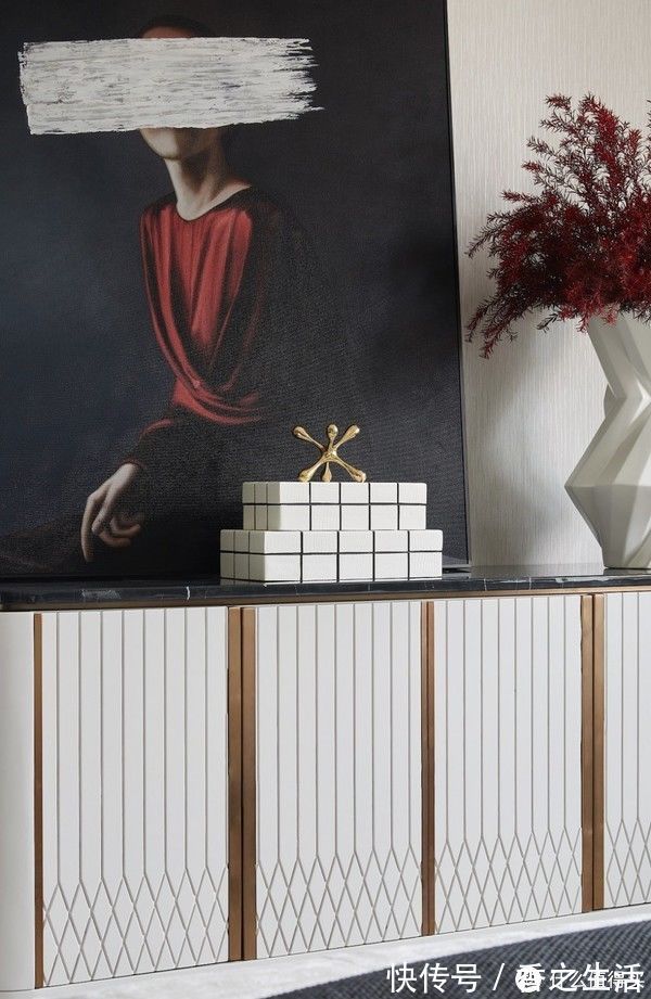 轻奢|参观了他的115㎡新家，才明白什么是轻奢感，一家人住着真舒服！