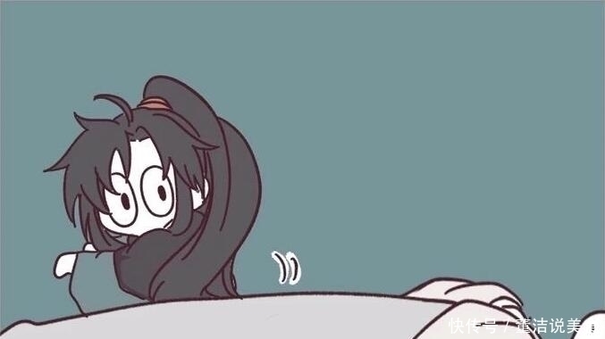 魏无羡$魔道祖师:你蹑手蹑脚干什么呢?蓝湛抱住魏无羡,给我回来!