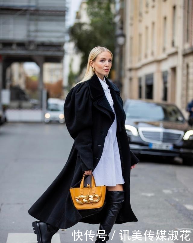 显高|秋冬还只会露脚踝?别傻了!今冬流行这样穿,显高保暖还洋气