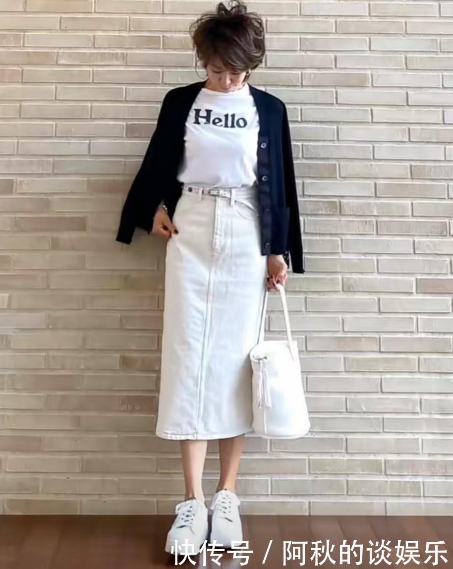 穿搭|50岁女人穿不出高级感？学日本主妇从“三要素”穿法，时尚且年轻