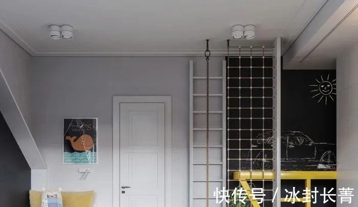 房君|小夫妻用莫兰迪色+现代简约风格,让两室一厅舒适又颜高!