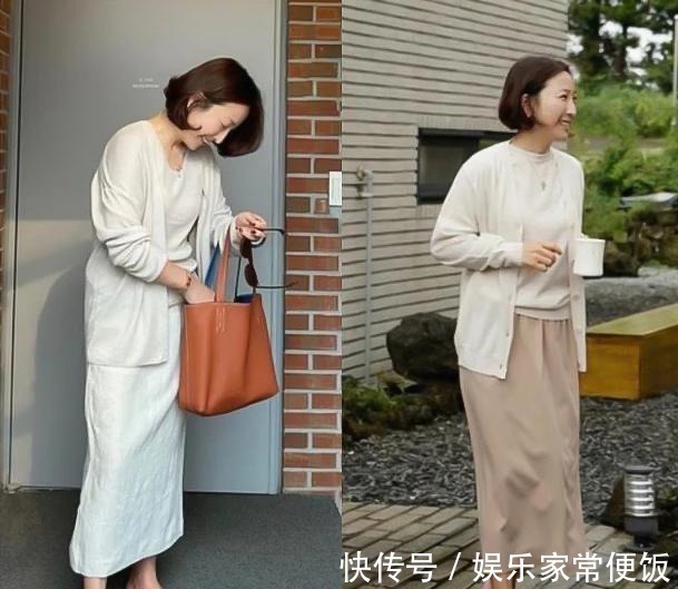 穿搭 一位韩国大妈的穿搭火了,穿衣简单不复杂,50岁穿出了30岁的感觉!