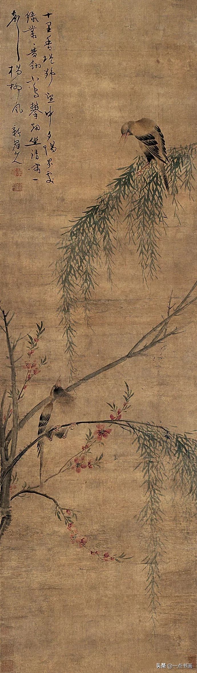 草虫&华岩的花鸟画，独辟蹊径，令人耳目一新