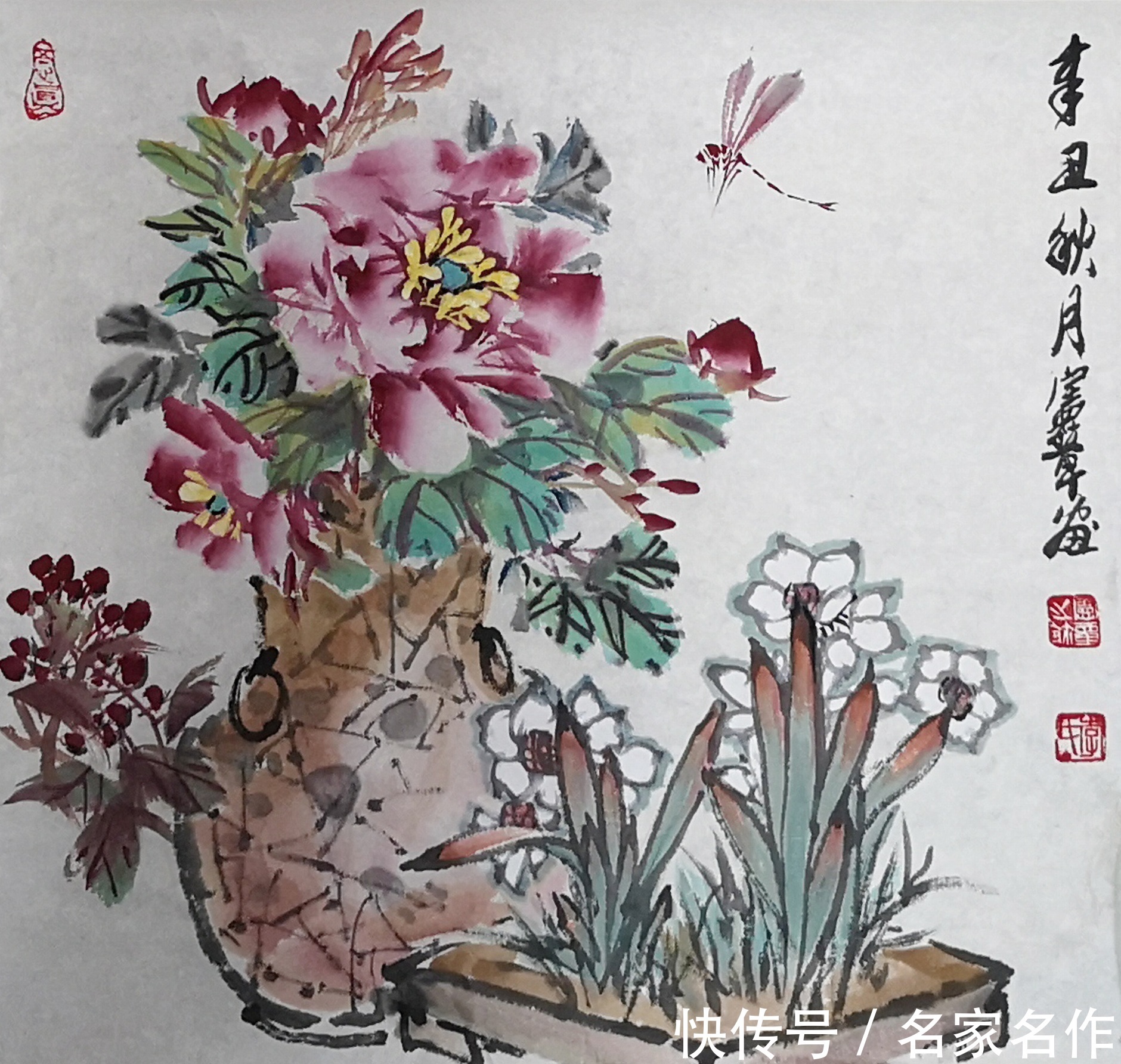 教子图&2021画坛最具影响力画家:李宪章