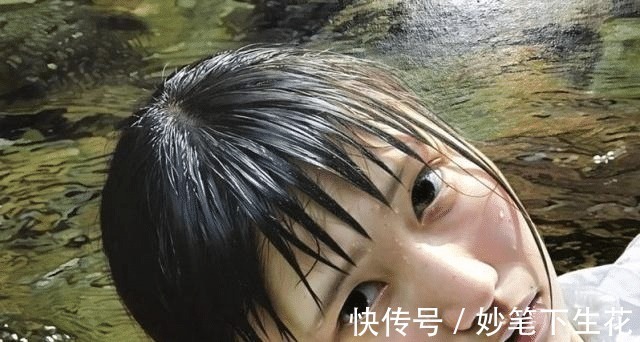 庸俗$日本80后画一幅落水美女,远看太庸俗,近看却震撼人心!