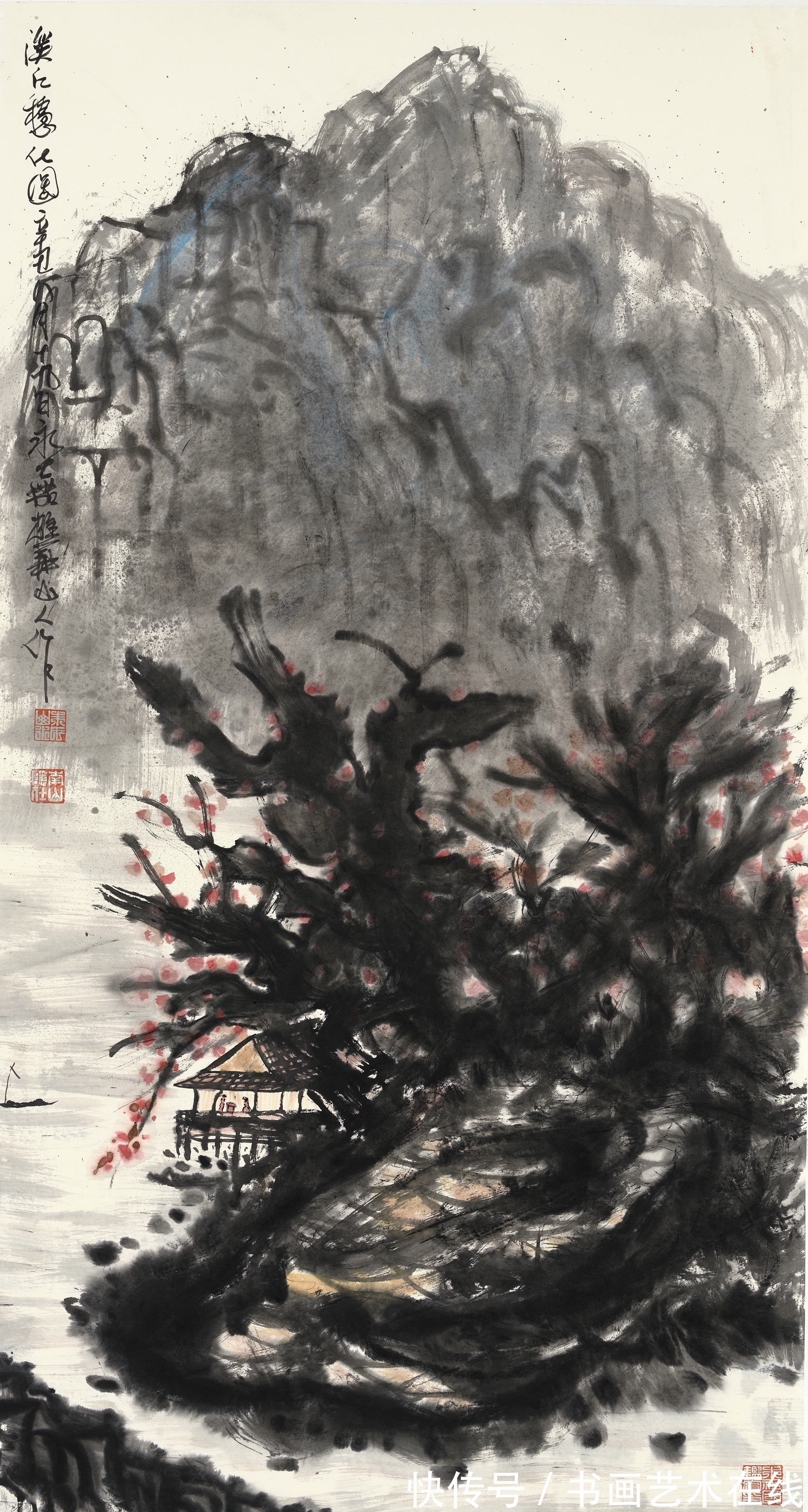 指墨画&艺高天下,独具风格——国画家、画鹰大家、指墨画艺术大师朱祖国