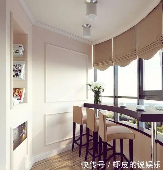 地毯|去男同事家做客，发现他把阳台装成了餐吧，好看到让人想嫁！