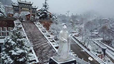 武当山|央视也被美到了！雪后的河北古武当山，美轮美奂犹如仙境！