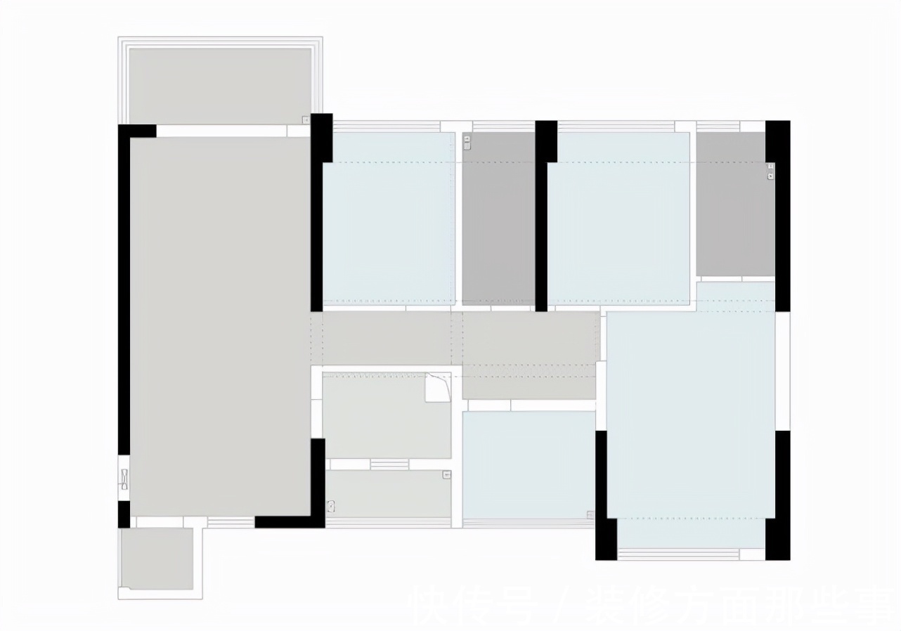 开阔|126平米现代风四居室,一个气质出众而又温暖美好的家
