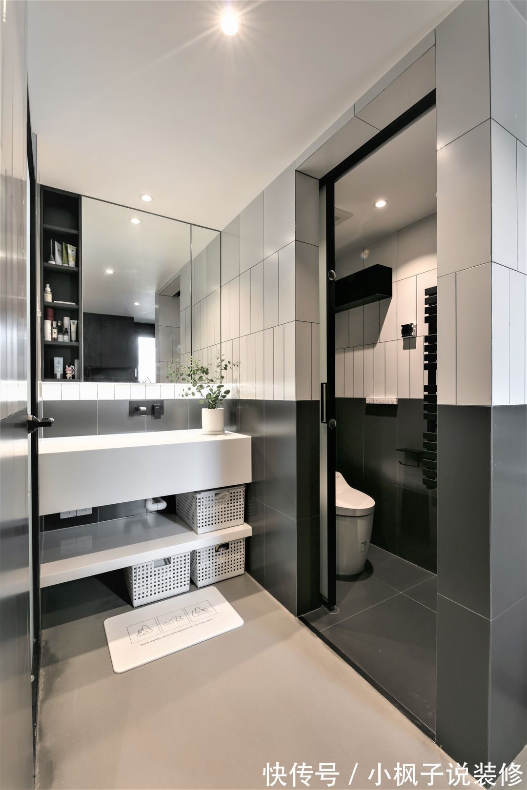 地板|去客厅化设计,不铺地板不铺砖,100㎡的家反而更时尚大气