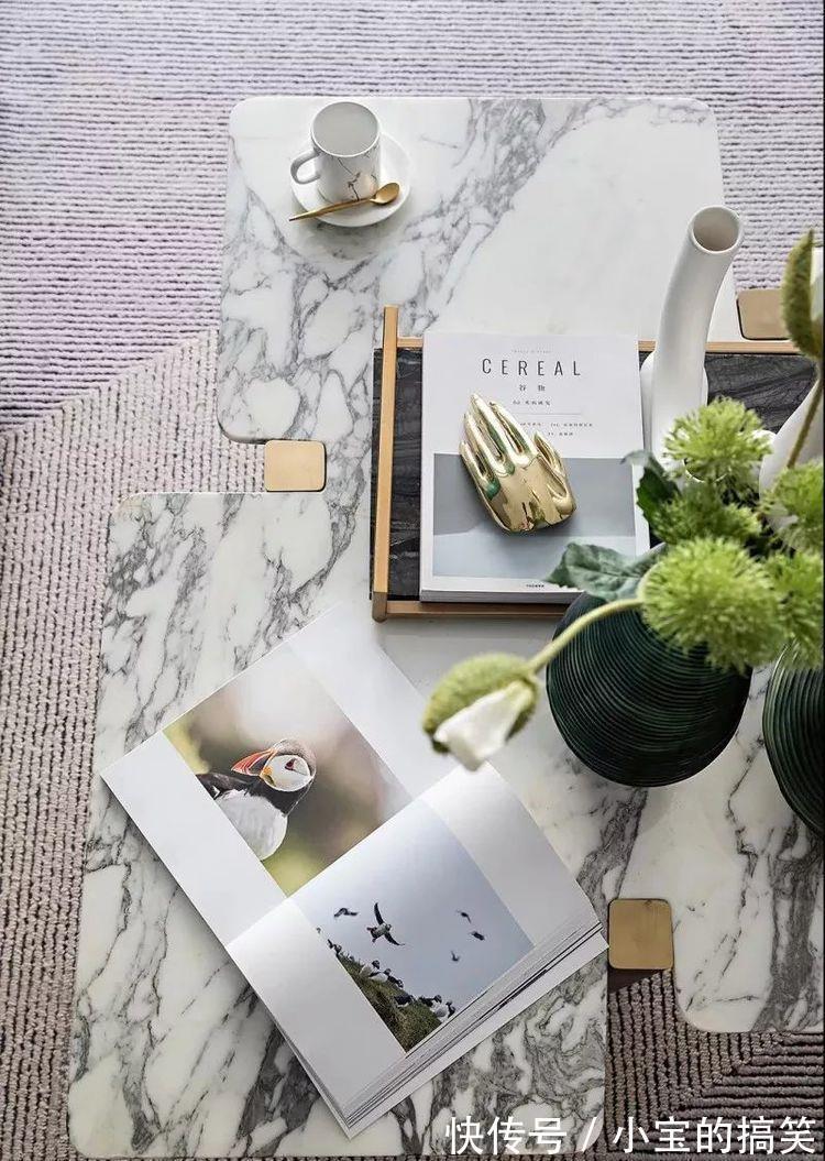 现代|105平现代简约，灰度与绿意，得充满生机与活力