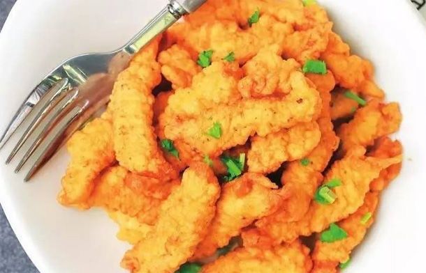 椒盐猪里脊|秋冬暴雨孩子多吃的菜,滋补健脑不上火,提高抵抗力再冷都不怕