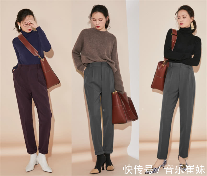 女生 小个子女生别再卷裤脚了,今年流行穿这三款裤子,一年四季都美翻