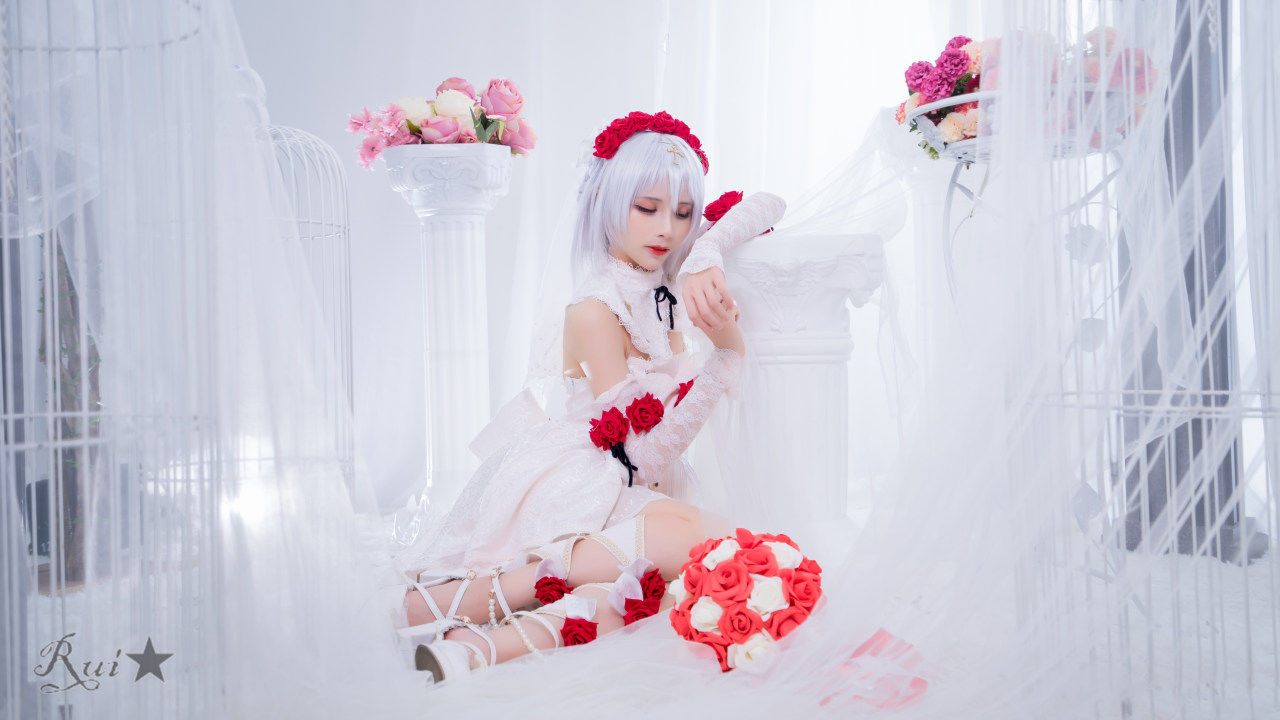 德丽莎|《崩坏三》德丽莎月下初拥cosplay